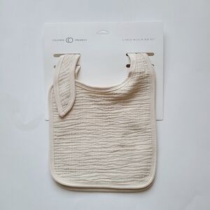 Colored Organics Muslin Bibs